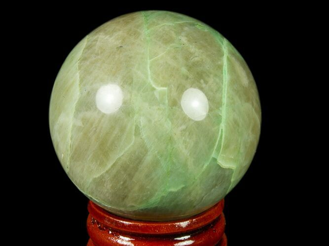 Polished Garnierite Sphere - Madagascar #78986